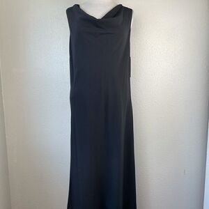 NWT AGB Black Maxi Dress Size 12